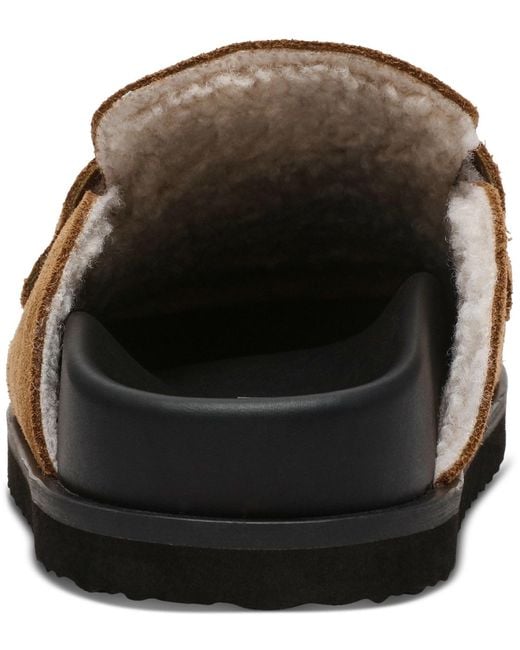 Steve Madden Brown Tomlin Cozy Clogs