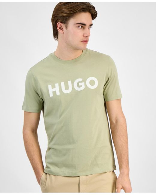 Boss Green Hugo By Dulivio Regular-fit Logo Graphic T-shirt for men