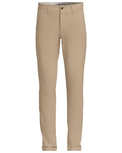 Lands' End Natural Knockabout Slim Fit Chino Pant for men