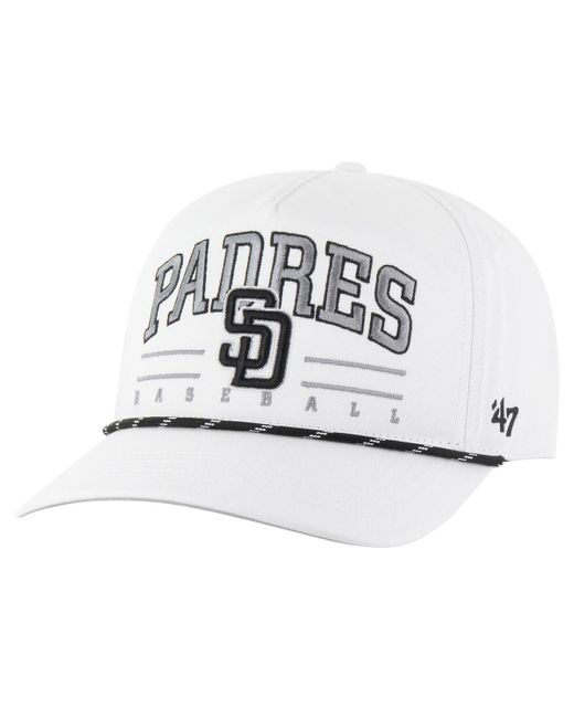 '47 White San Diego Padres Roscoe Speckle Hitch Adjustable Hat for men