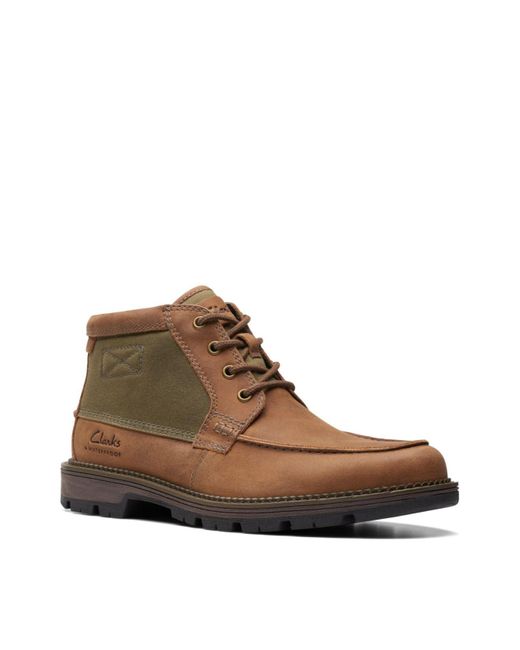 Clarks Collection Maplewalk Moc Boots in Brown for Men | Lyst