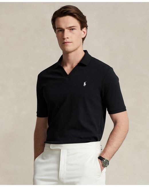 Polo Ralph Lauren Black Classic-fit Soft Cotton Polo Shirt for men