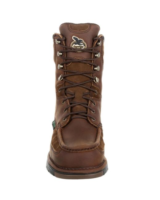 Georgia Boot Brown Athens Waterproof Work Boot for men