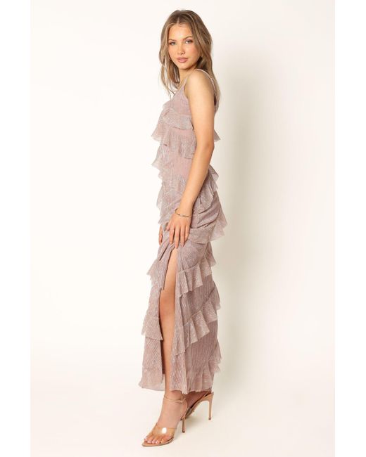 ashlyn paige stevie lace maxi dress Baltic Born Womens Aspen Smocked Lace Maxi Dress | Off White