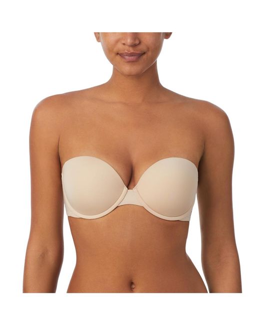 DKNY Brown Smooth Essentials Strapless Bra