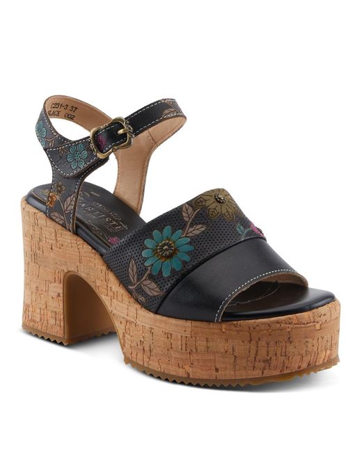 L'ARTISTE Black Halena Platform