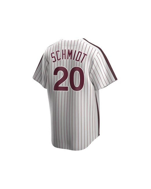 Nike White Houston Astros Home Cooperstown Collection Team Jersey At Nordstrom in Orange for Men