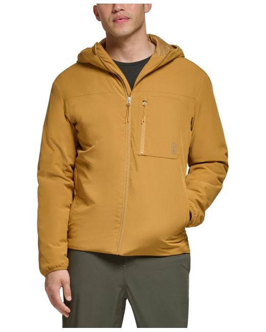 BASS OUTDOOR Multicolor Performance Hooded Jacket for men
