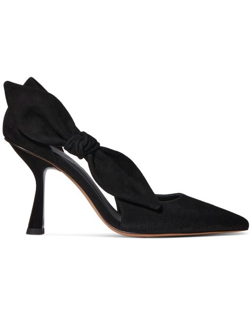 Kate Spade Black Bunnie Suede Slip-on Pumps