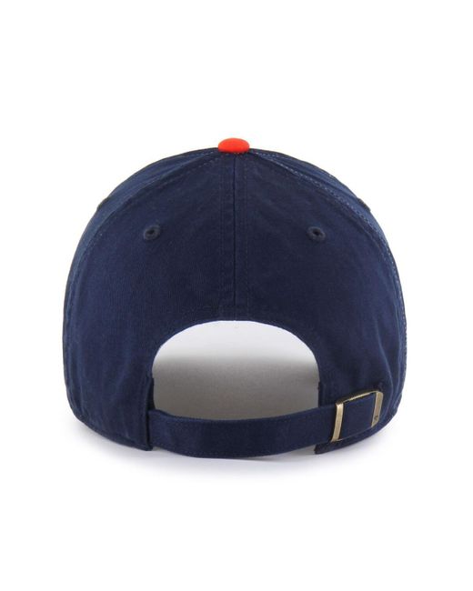 '47 Blue Â Houston Astros 2025 City Connect Clean Up Adjustable Hat for men