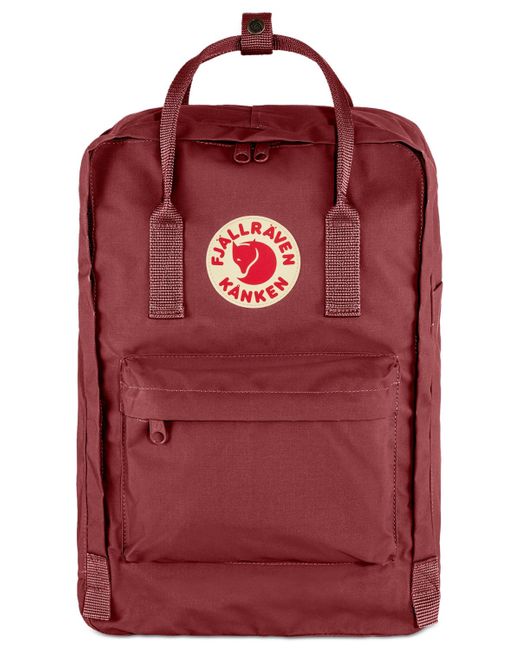 Fjallraven Kanken 15" Laptop Backpack in Red | Lyst