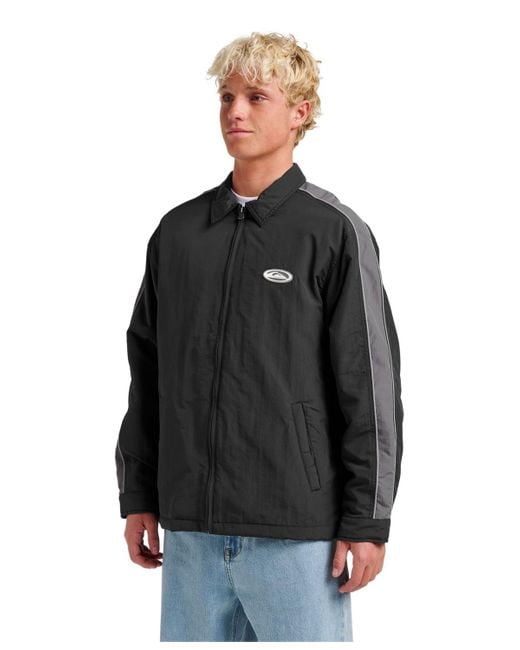Quiksilver Black Speedway Station Jacket for men