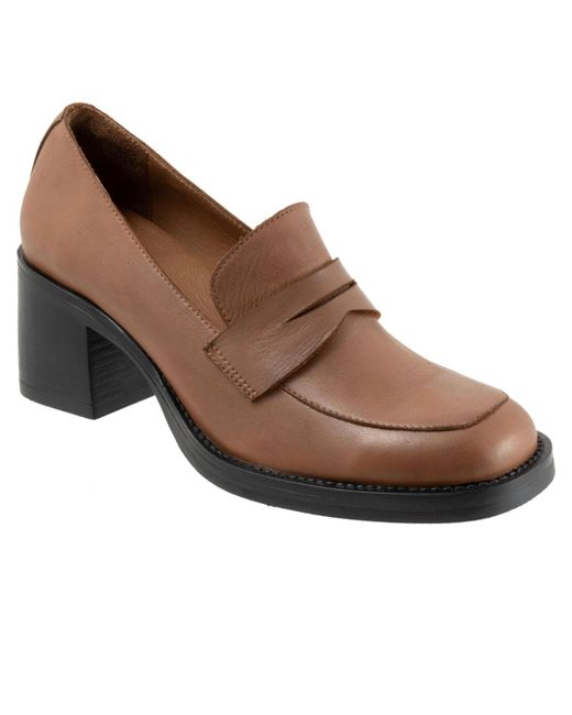 BUENO Brown Ruth Loafer