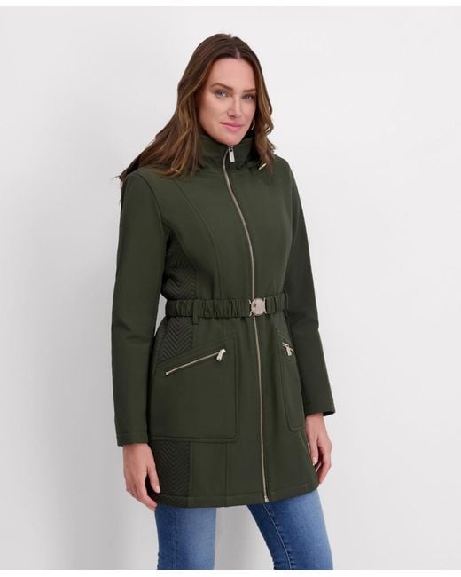Kensie Green Hooded