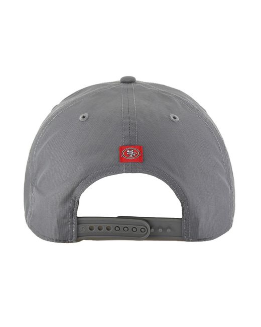 '47 Gray San Francisco 49ers Suburbia Hitch Adjustable Hat for men