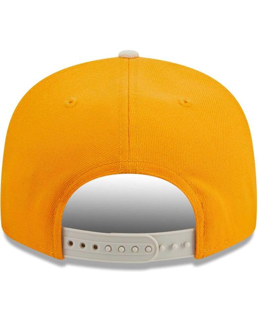 KTZ Orange New York Yankees Tiramisu 9fifty Snapback Hat for men