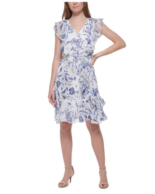 tommy hilfiger floral tie