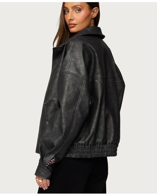 Edikted Gray Mori Oversized Jacket