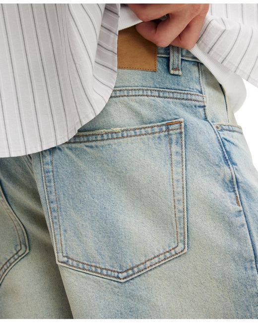 Cotton On Blue Denim Shorts for men