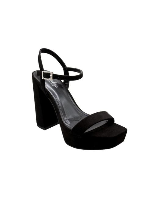 Charles David Black Izzy Sandals