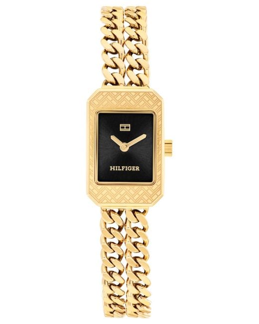Tommy Hilfiger Metallic Quartz Tone Stainless Steel Bracelet Watch