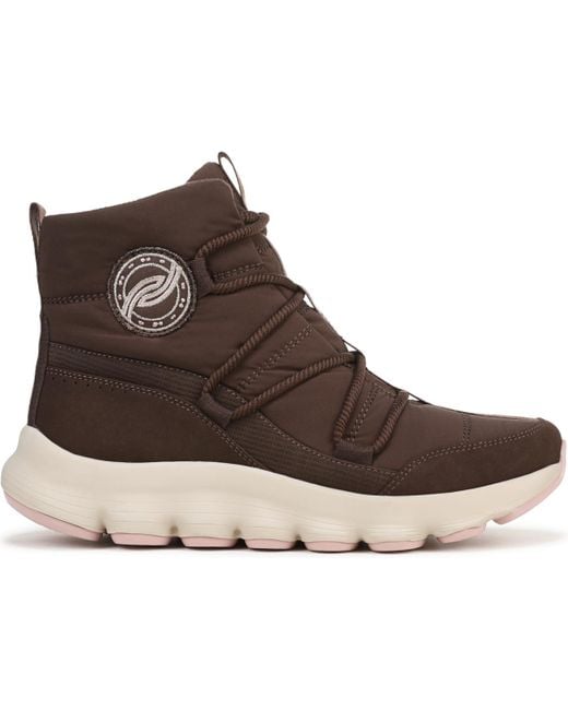 Ryka Brown Podflow-boot Lace Up Sneaker Boots
