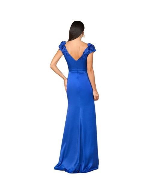 Lara Blue V-neck