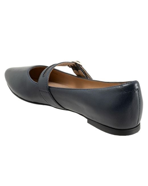 Trotters Blue Emerald Flat