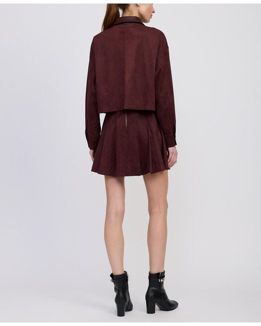 En Saison Red Long Sleeves Jacket