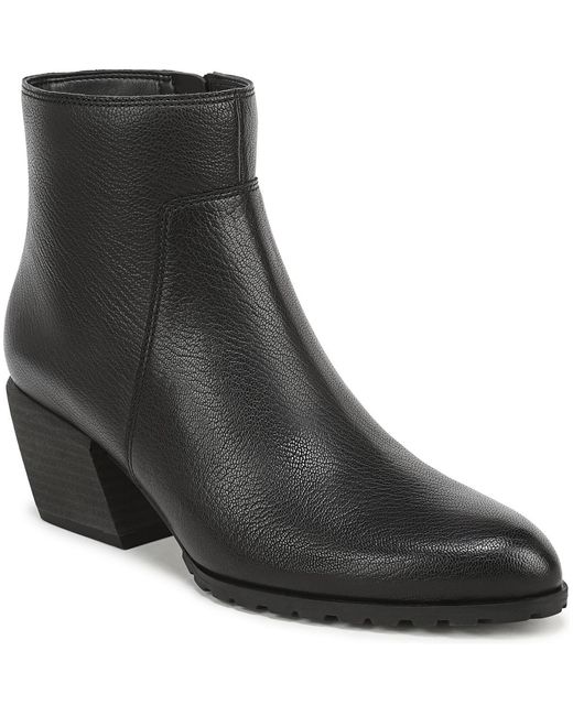 Vionic Black Bianca Ankle Booties
