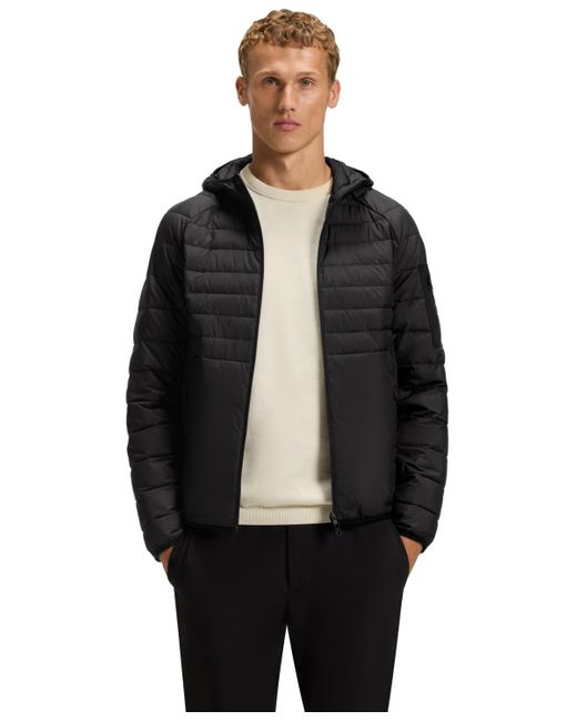 Boss Black Boss By Water-repellent Hooded Jacket for men
