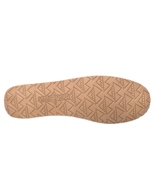 Minnetonka Natural Comfy Moc Slipper