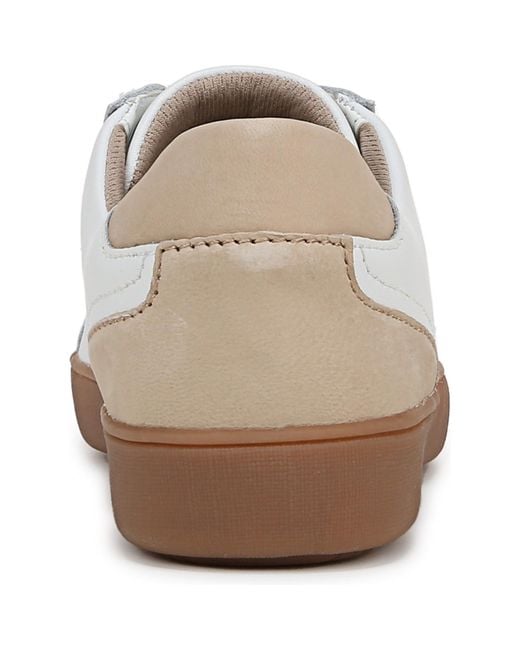 Naturalizer White Morrison Lace Up Sneakers