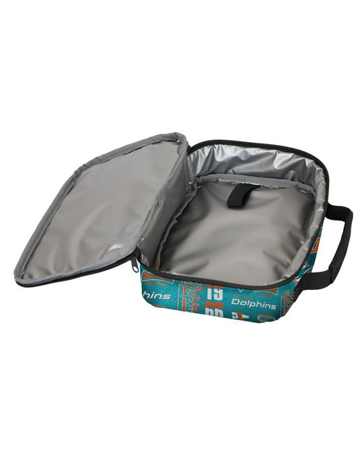 Outerstuff Blue Miami Dolphins Backpack And Lunchbox Set