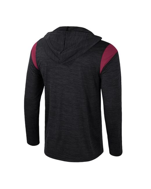 Colosseum Athletics Blue Florida State Seminoles Dozer Half-zip Windshirt for men
