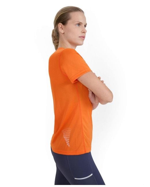 4F Orange Regular Running T-shirt