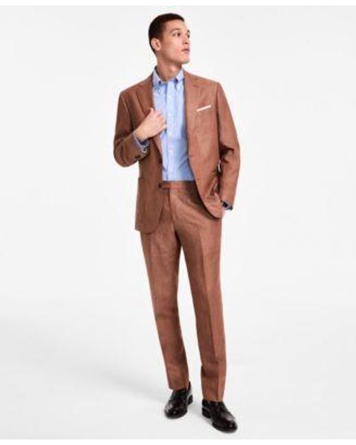 Brooks Brothers White B By Linen Suit Separates for men