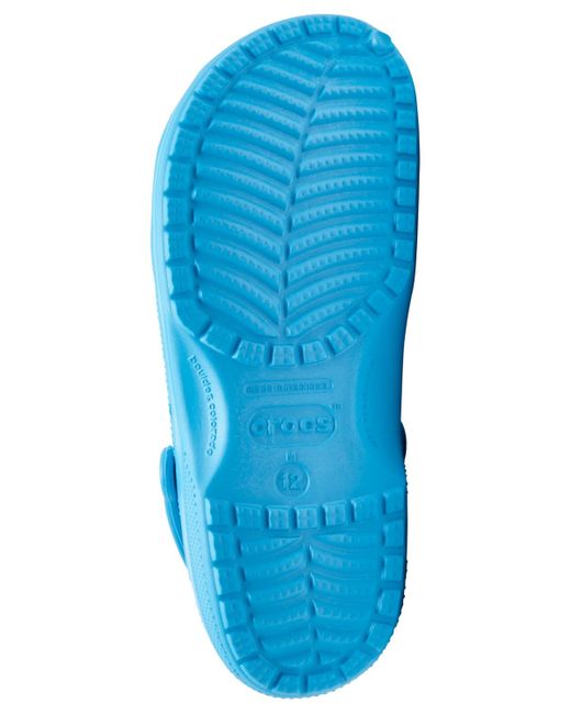 CROCSTM Blue And Classic Slide Sandals From Finish Line