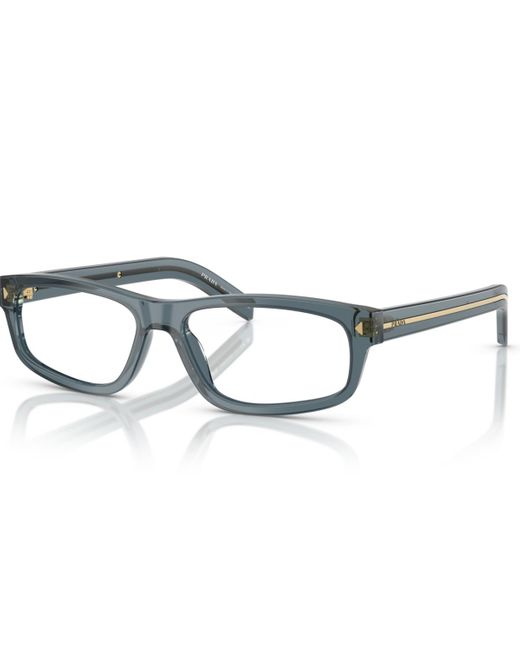 Prada Multicolor Rectangle Eyeglasses for men