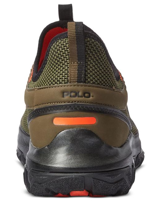 Polo Ralph Lauren Brown Adventure 300lt Slip-on Sneakers for men