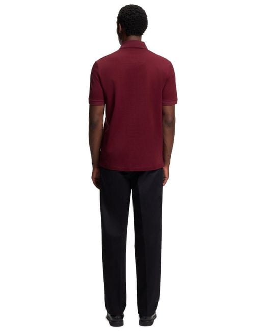 Boss Red Boss By Mercerised-cotton Polo Shirt for men