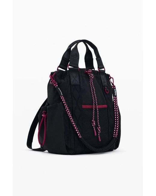 Desigual Black Medium Backpack