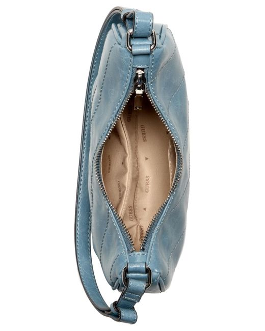 Guess Blue Amys Convertible Crossbody Bag