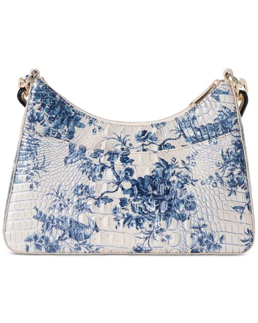 Brahmin Blue Mod Esme Medium Leather Melbourne Shoulder