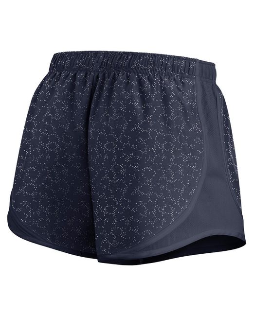 Nike Blue Michigan Wolverines Tempo Pattern Dri-fit Shorts