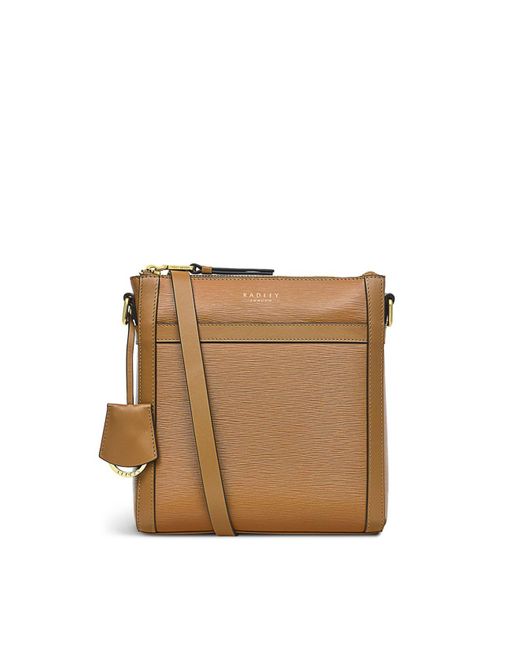 Radley Derby Street Small Zip Top Crossbody in Brown Lyst