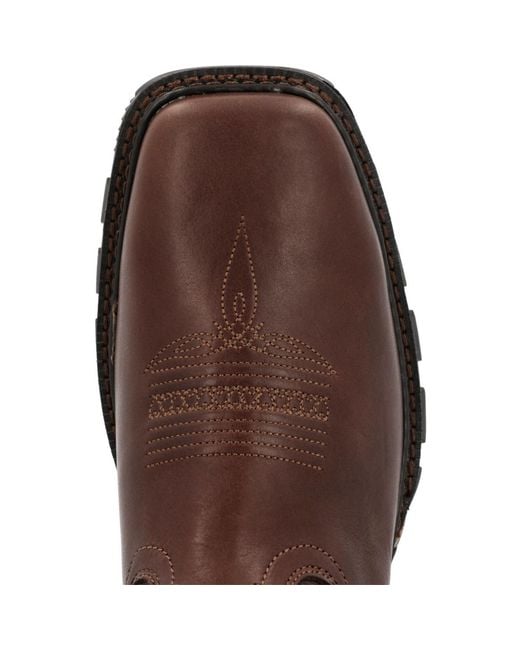 Durango Brown Maverick Xp Ventilated Western Work Boot for men