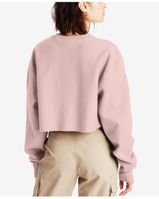 champion cut off sweatshirt