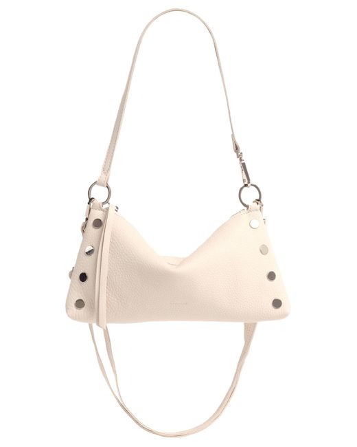 Hammitt Blue Kyle Small Pebbled Leather Crossbody Bag
