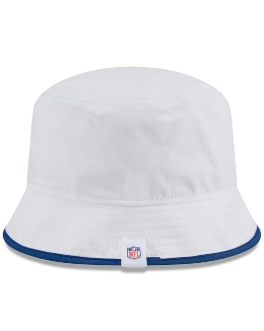 KTZ White Indianapolis Colts 2025 Nfl Training Camp Stretch Bucket Hat for men